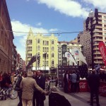 Live music in the streets of the city, Gijón Sound
